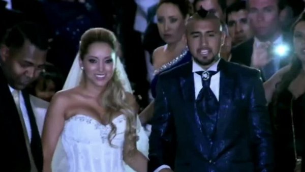 El matrimonio de Arturo Vidal
