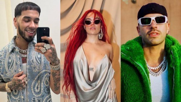 Anuel AA no se guardó nada y aseguró que su nueva canción es para que Karol G la 'perree' con Feid
