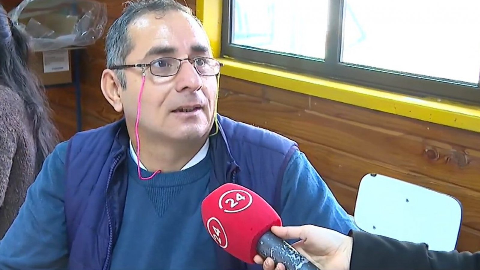 ¡Ejemplar! Viajó desde Argentina hasta Padre Las Casas para cumplir con su rol de vocal de mesa
