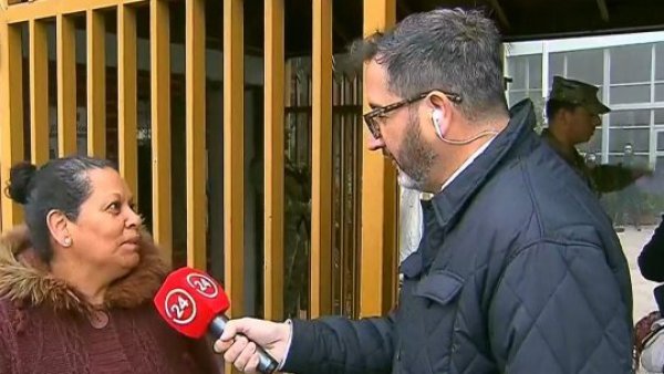 Con mucho frío en Maipú: Eduardo Fuentes nos informa para Chile Elige
