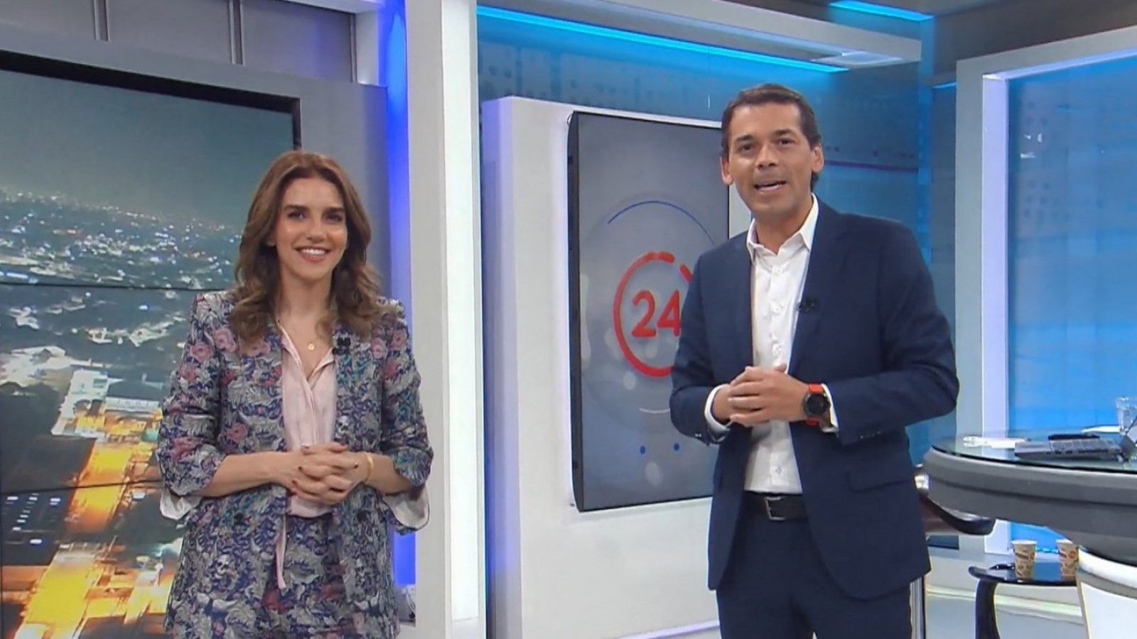 María Luisa Godoy y Gustavo Huerta dan inicio a Chile Elige en TVN
