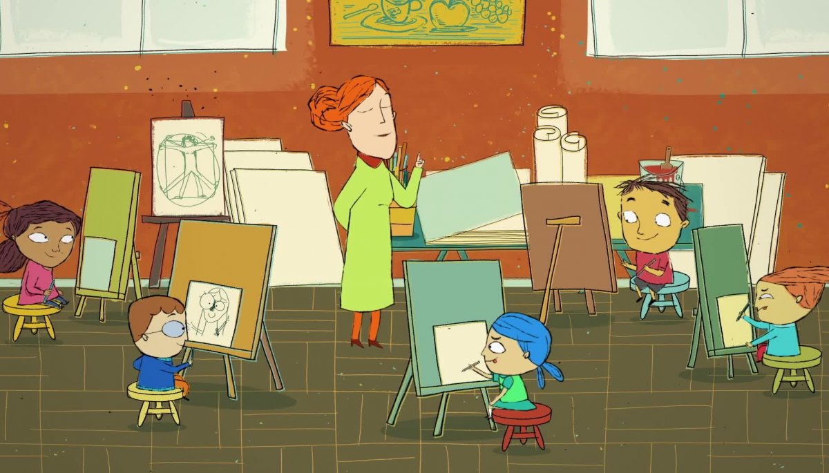 Petit Temporada 2 Capítulo 19: quot Mis dibujos también pueden estar en un