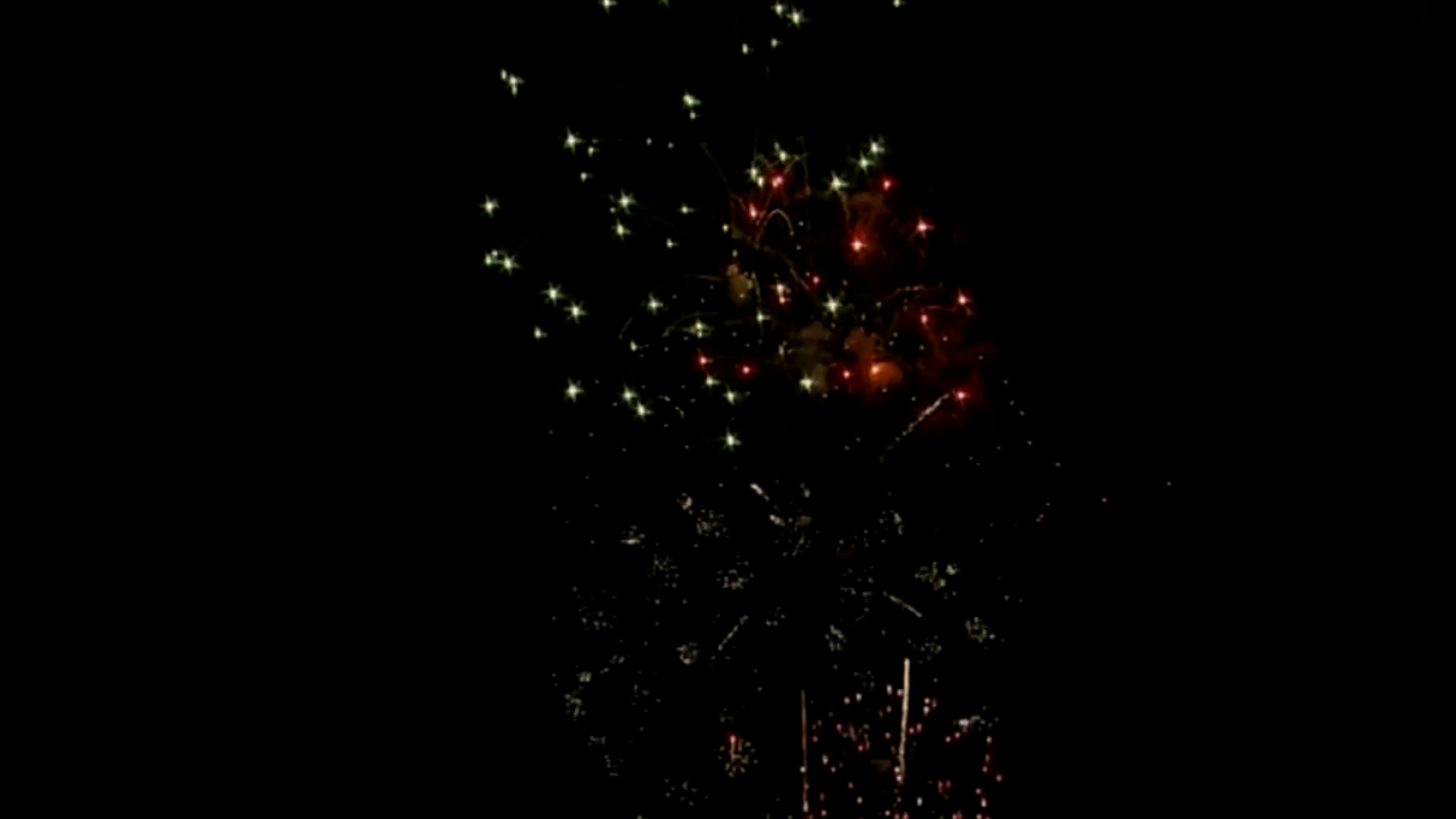 Juego de luces en la inauguración del Estadio Nacional
