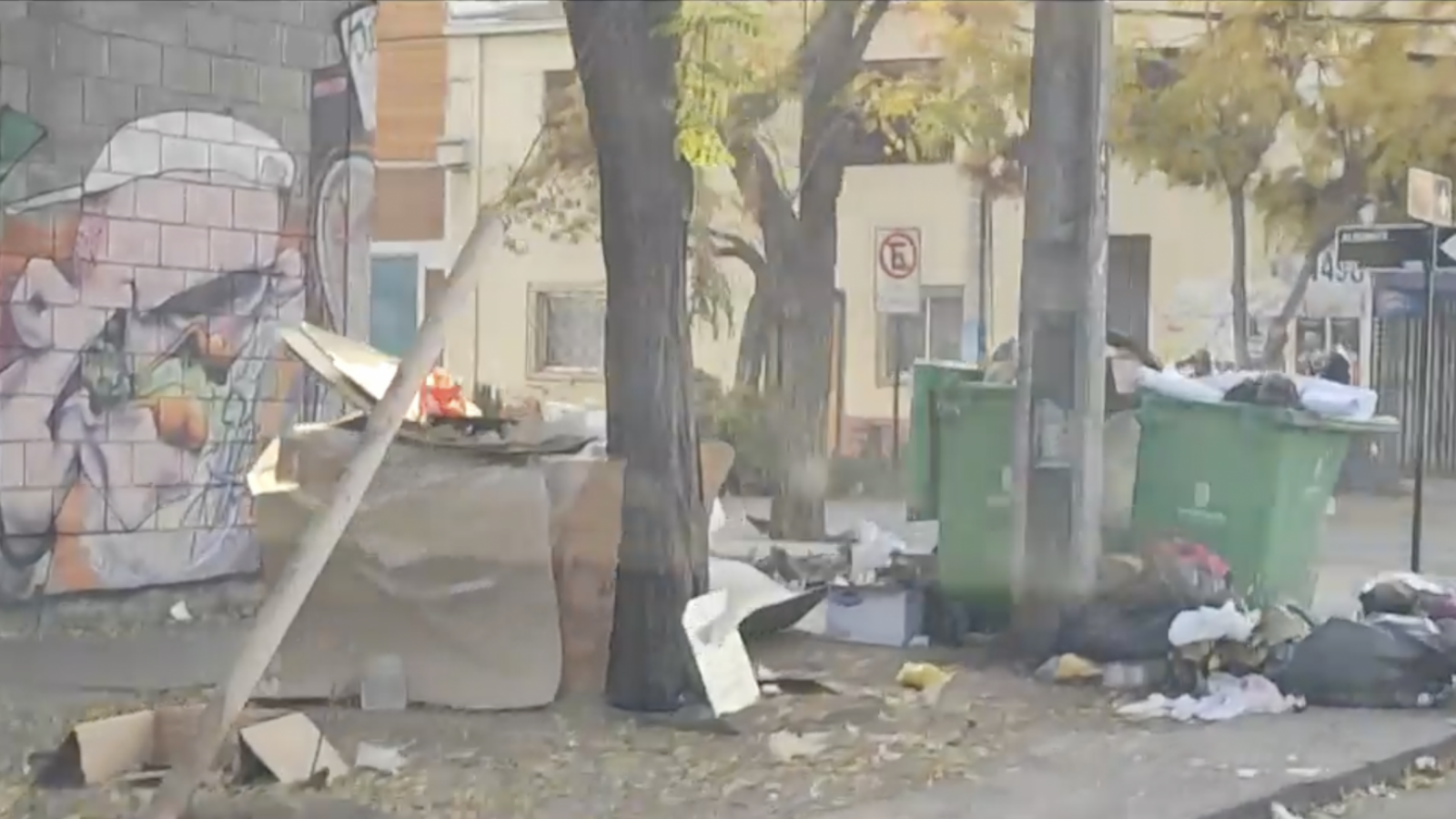 Otra señal de abandono: El basural del barrio Matta
