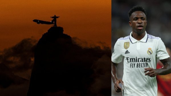 ¡Impactante! La imagen del Cristo Redentor sin luz en solidaridad a Vinícius Júnior

