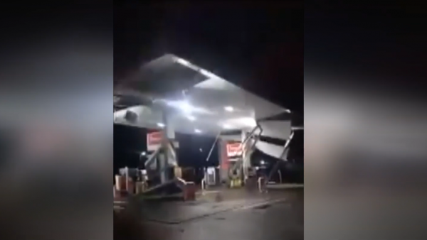 ¡Con vientos de hasta 100 km/h! Fuerte temporal azota a Puerto Montt
