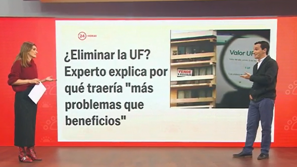 ¿Podría eliminarse la UF?: Andrés Vial explica si es posible y cuáles serían los efectos en la economía
