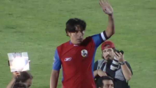 El último partido de Iván Zamorano
