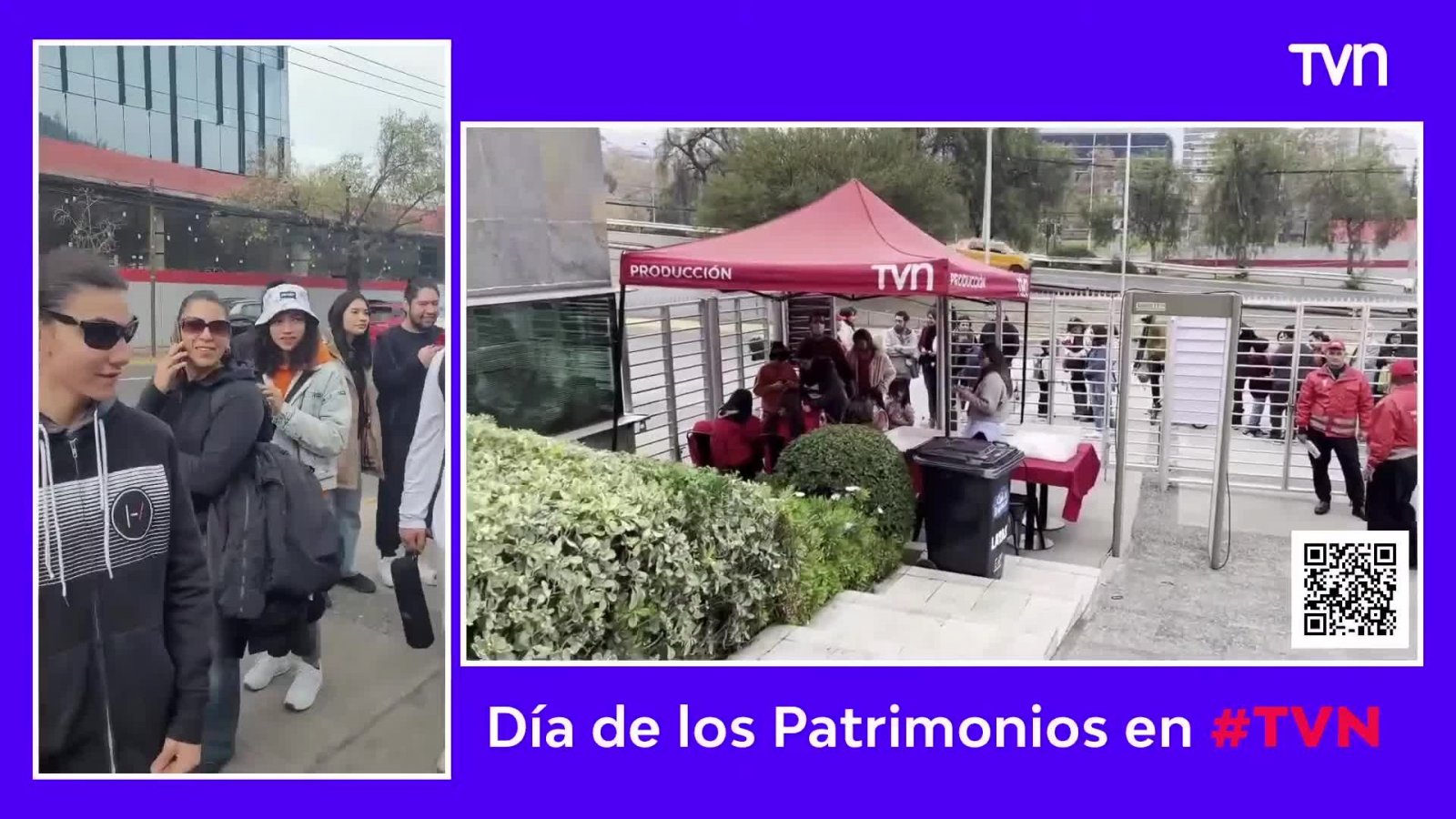 Realiza un tour virtual por TVN en el Día de los Patrimonios: Temprano llegaron los primeros visitantes
