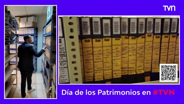 Realiza un tour virtual por TVN en el Día de los Patrimonios: Conoce los archivos del canal
