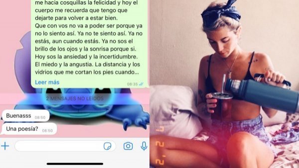 "¿Una poesía?": la insólita respuesta que recibió joven que terminó con pololo por WhatsApp
