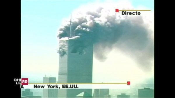 Buenos días a todos interrumpe su programación por la caída de las Torres Gemelas
