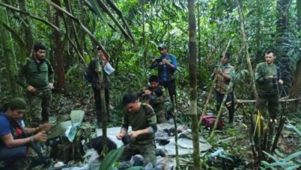 Encuentran vivos a los cuatro niños perdidos en la Amazonía colombiana desde hace 40 días
