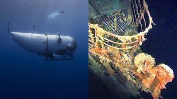 Cómo es Titan, el submarino desaparecido que llevaba a 5 turistas a ver los restos del Titanic
