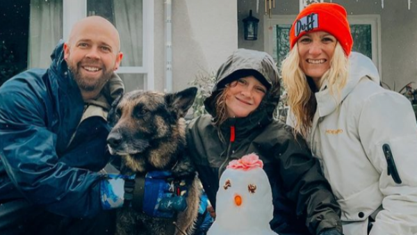 Familia adopta a perro con cáncer: iba a ser sacrificado pero se recuperó
