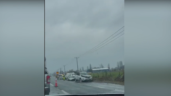 7 personas fallecieron en accidente de tránsito en Ruta 5 Sur a la altura de San Javier
