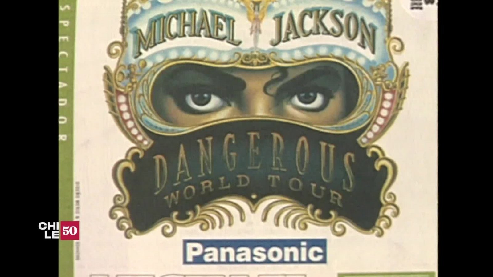 Michael Jackson visita Chile
