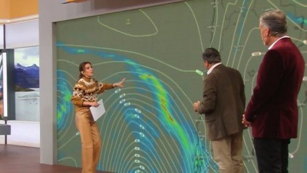 De norte a sur: Revise el único informe del tiempo para todo el país