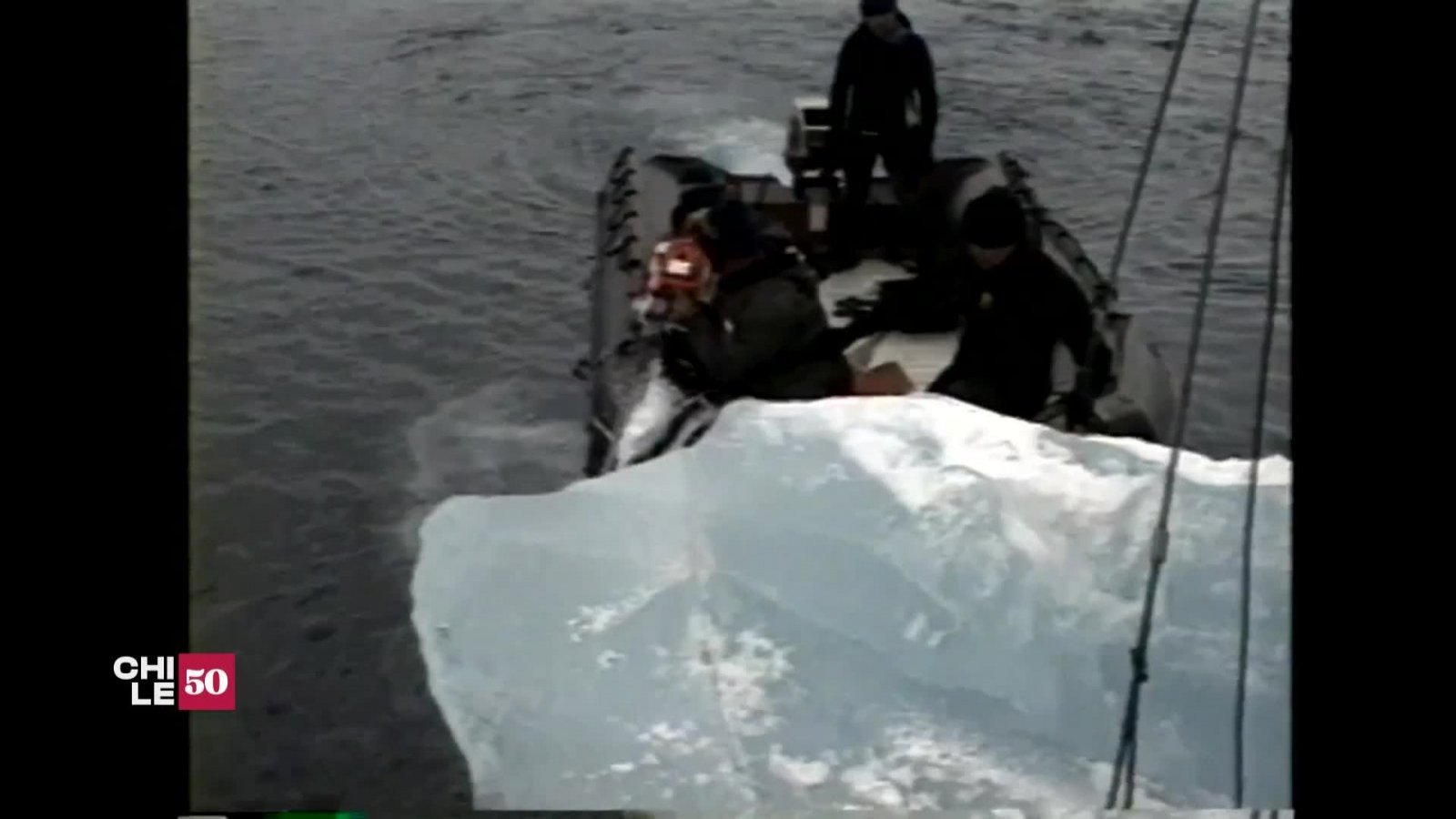 Chile lleva un iceberg a la exposición de Sevilla
