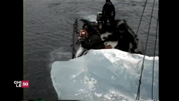 Chile lleva un iceberg a la exposición de Sevilla
