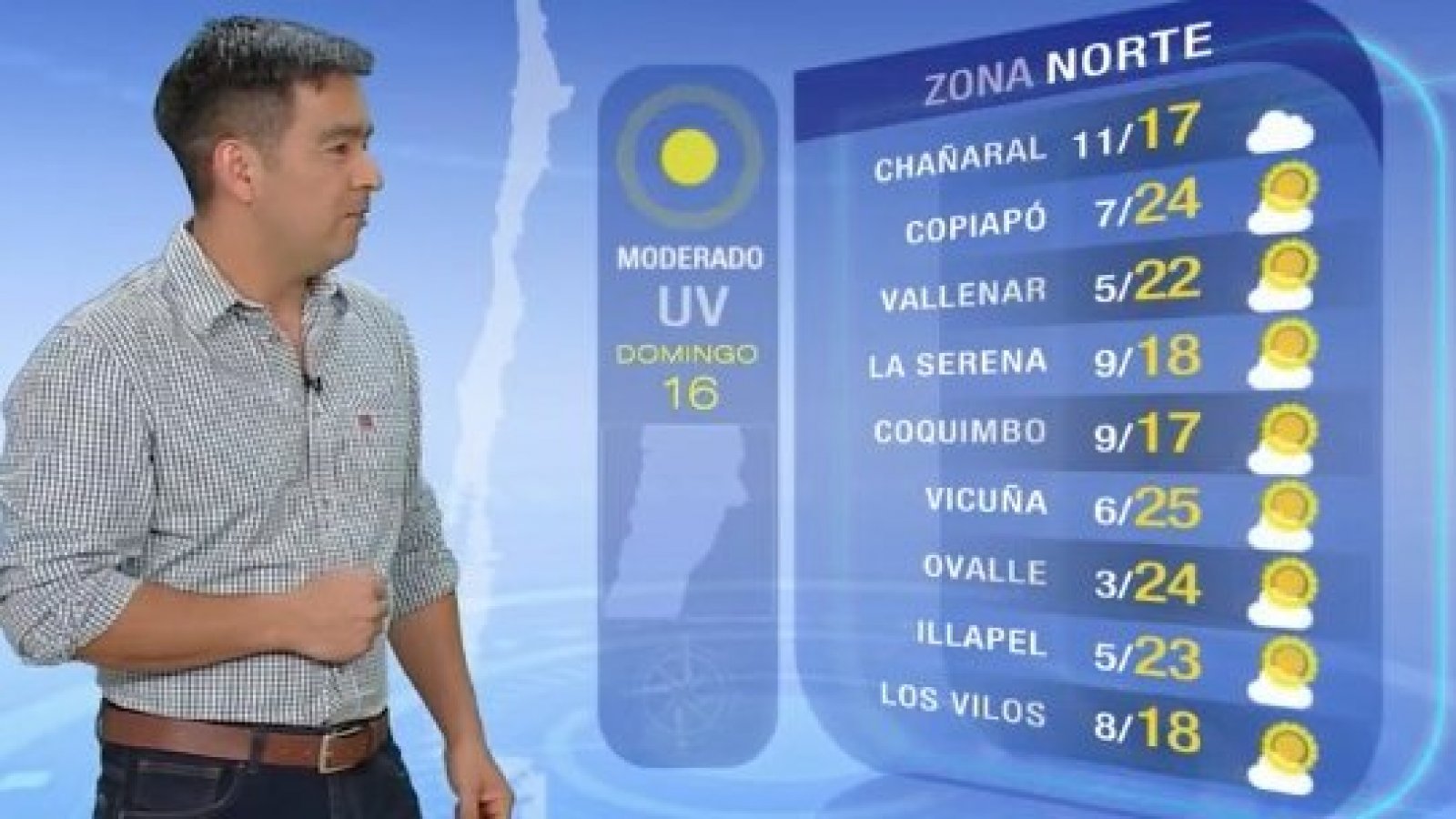 Pronóstico del tiempo: Domingo 16 de julio 2023 | TV Tiempo

