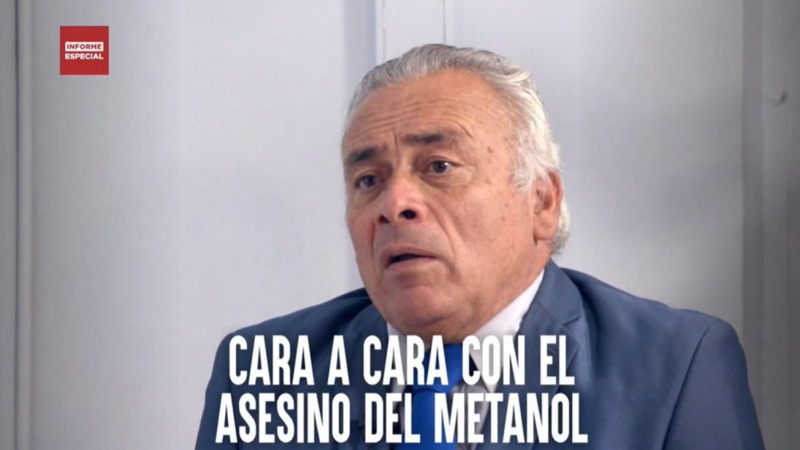 Este domingo en Informe Especial: Cara a cara con el "asesino del metanol"
