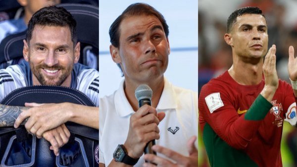 "Es mejor": Nadal abre el debate en la disputa entre Messi y Cristiano Ronaldo
