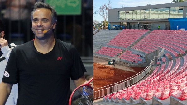 Tendrá 10 canchas para Santiago 2023: Fernando González destacó renovación del court central