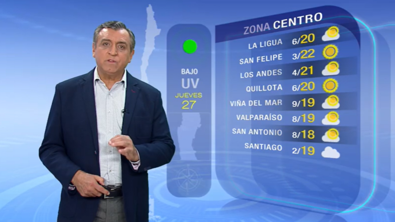 Pronóstico del tiempo: Jueves 27 de julio 2023 | TV Tiempo
