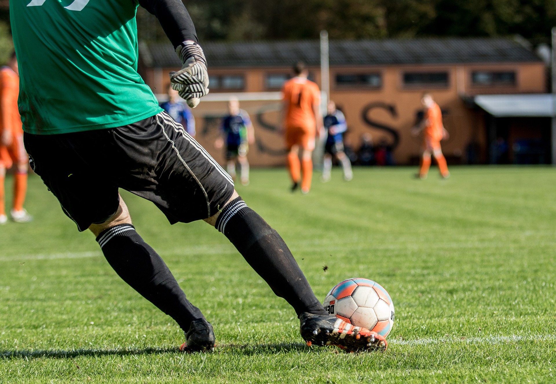 Partido de fútbol.