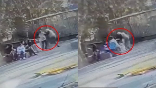 VIDEO | Broma del 'ring raje' sale mal: sujeto agrede, amenaza y persigue con un cuchillo a adolescentes
