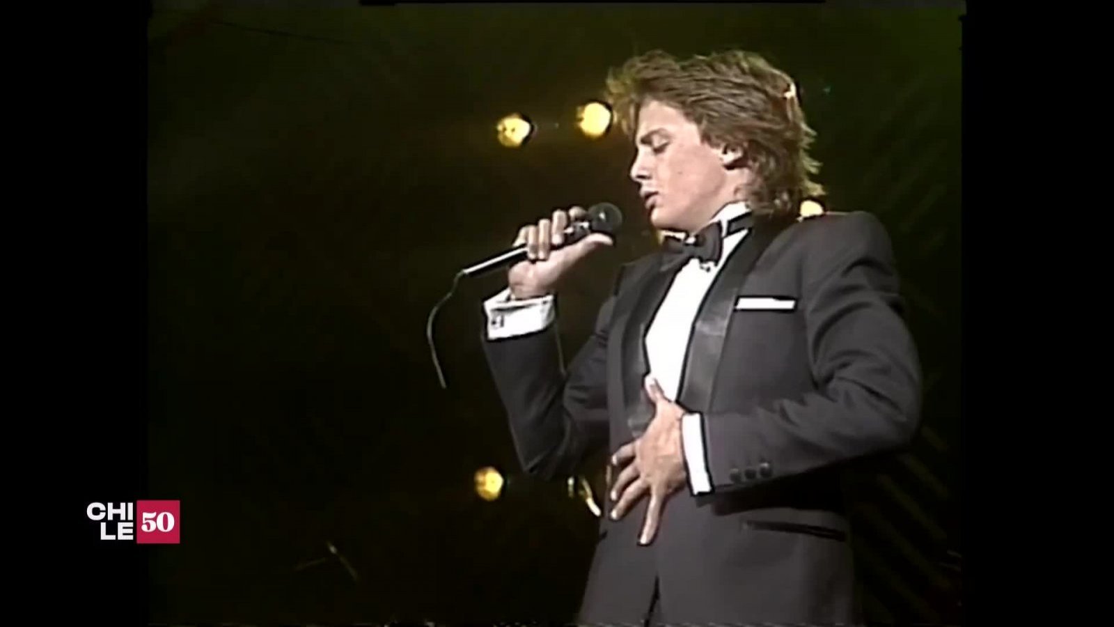 Luis Miguel en el programa "En Vivo" de TVN
