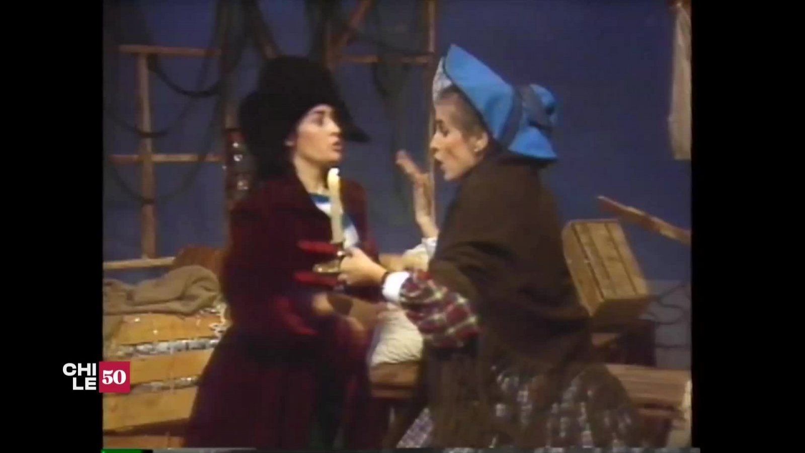 En 1985 se estrenó en TVN el programa "Mazapán"

