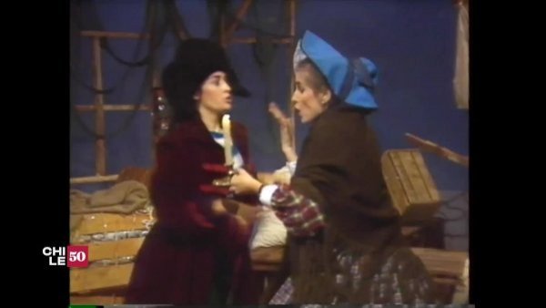 En 1985 se estrenó en TVN el programa "Mazapán"
