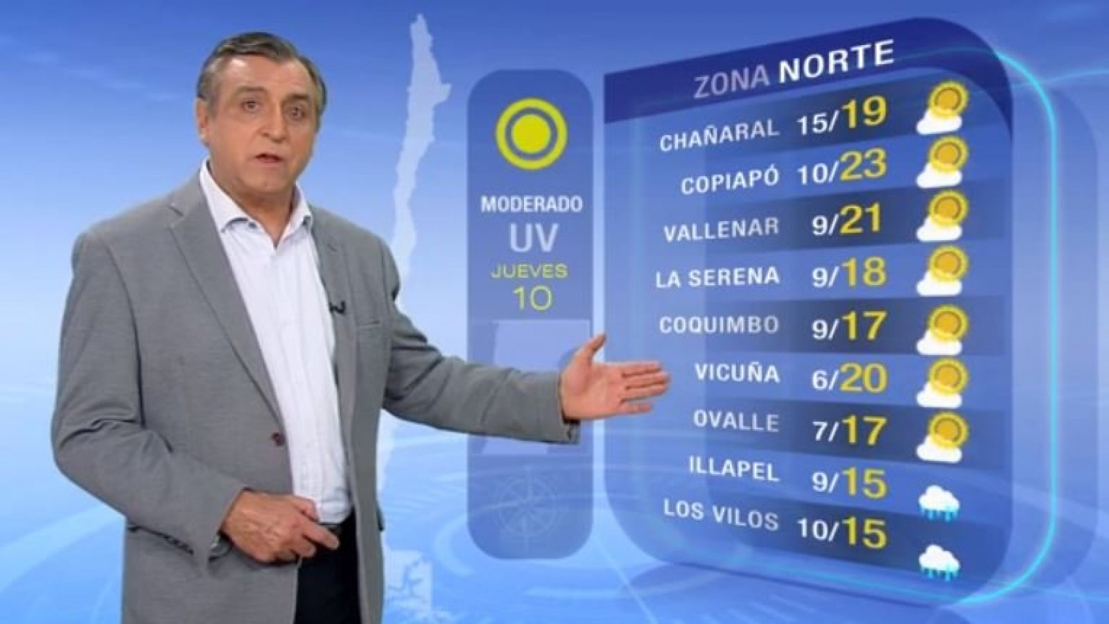 Pronóstico del tiempo: Jueves 10 de agosto 2023 | TV Tiempo
