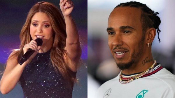 ¿Lo notaste? El sutil detalle que alimenta los rumores de un romance entre Lewis Hamilton y Shakira
