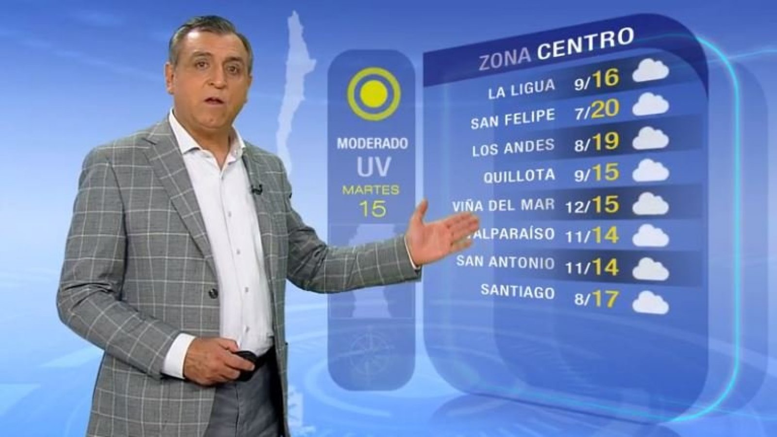 Pronóstico del tiempo: Martes 15 de agosto 2023 | TV Tiempo
