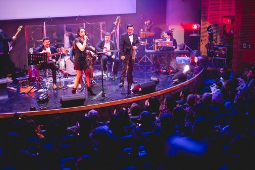 Lleno total en el debut de la Orquesta Folklórica Nacional en la Sala SCD Egaña
