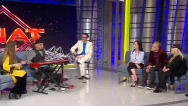 Noche ochentera: Scaramelli, Alejandro de Rosas, Cata Telias y Soledad Guerrero se toman "Buenas Noches a Todos"
