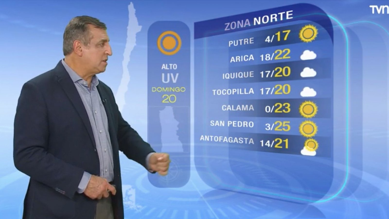 Pronóstico del tiempo: Domingo 20 de agosto 2023 | TV Tiempo
