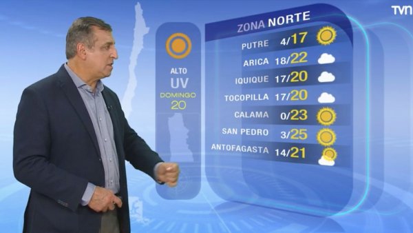 Pronóstico del tiempo: Domingo 20 de agosto 2023 | TV Tiempo
