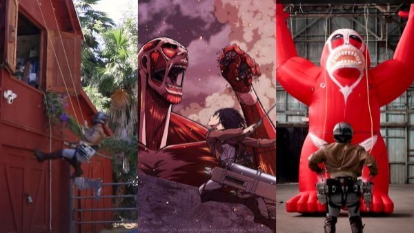 Attack on Titan en la vida real: ¡creó el equipo de maniobras!
