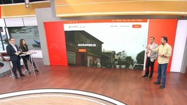 Todos juntos para ayudar: Sigue la campaña "Desafío Invierno SOS"
