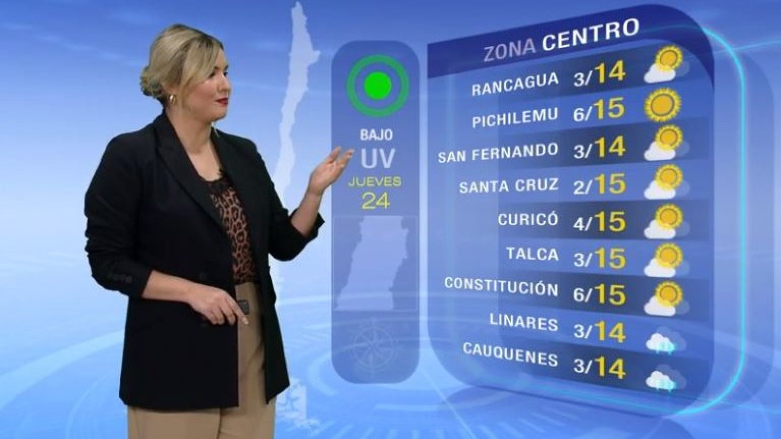 Pronóstico del tiempo: Jueves 24 de agosto 2023 | TV Tiempo
