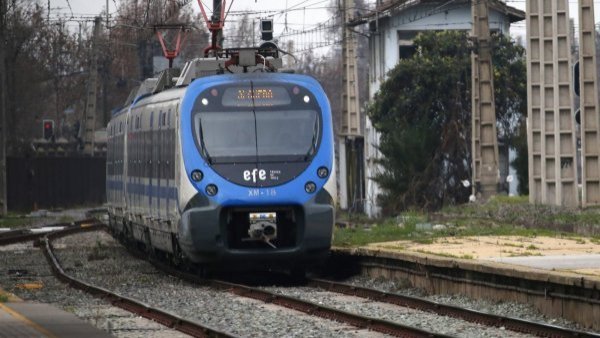 EFE suspende servicio de trenes San Fernando-Rancagua-Estación Central
