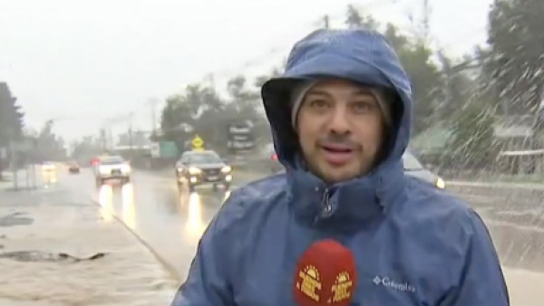 Intensa jornada de lluvias: Así despertaron los puntos críticos de la RM
