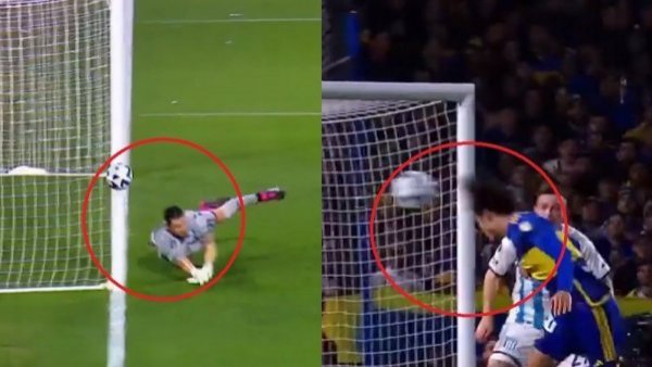 La espectacular atajada de Gabriel Arias a Cavani en Copa Libertadores
