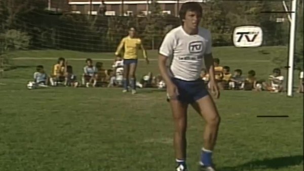 Archivo histórico: Entrenamiento con fans para el Mundial España 1982
