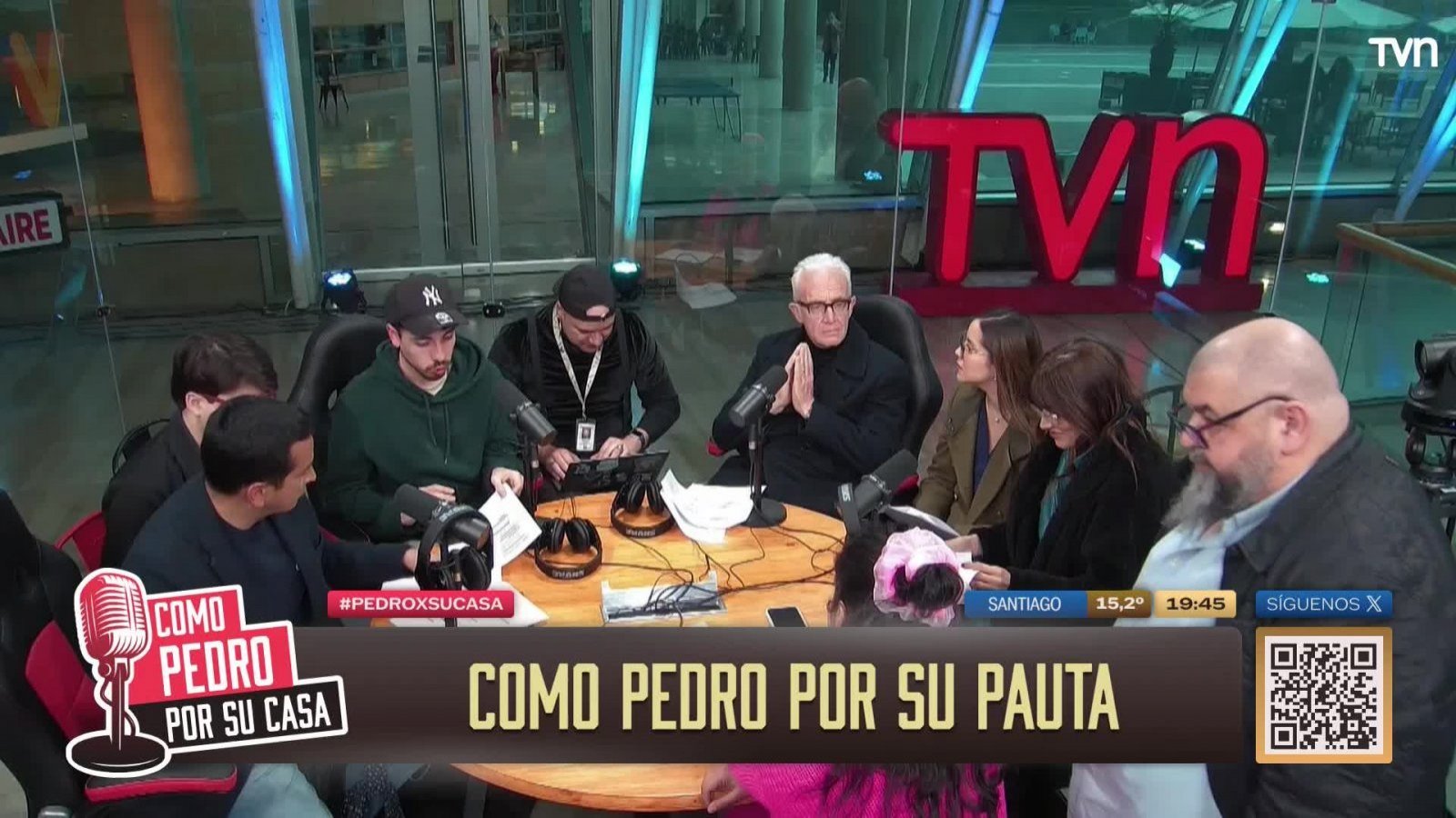<p>Pauta de "Como Pedro por su Casa"</p>
