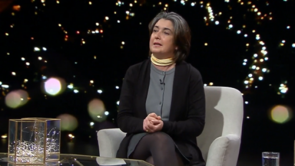 Paulina Urrutia hablando del alzhéimer de Augusto Góngora